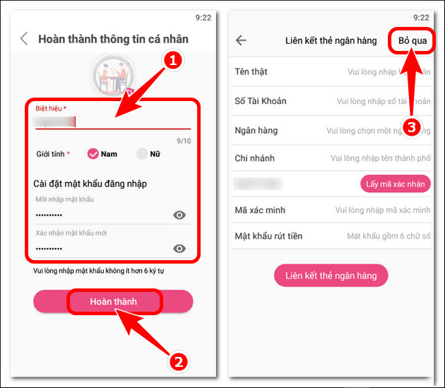 Cách đăng ký và sử dụng MMLive sau khi tải