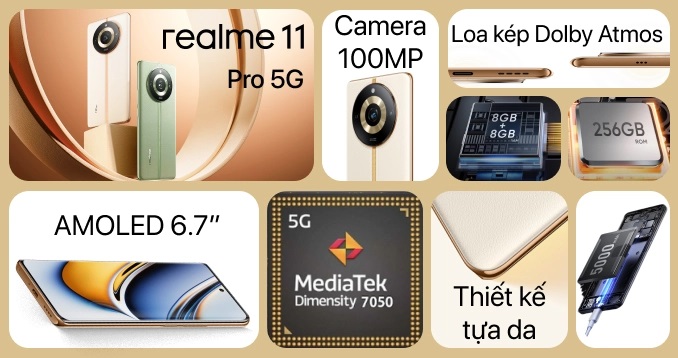 Cấu hình realme 11 Pro 5G