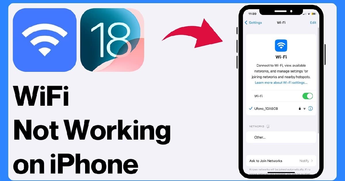 Lỗi Kết Nối Wi-Fi Không Ổn Định Trên iOS 18