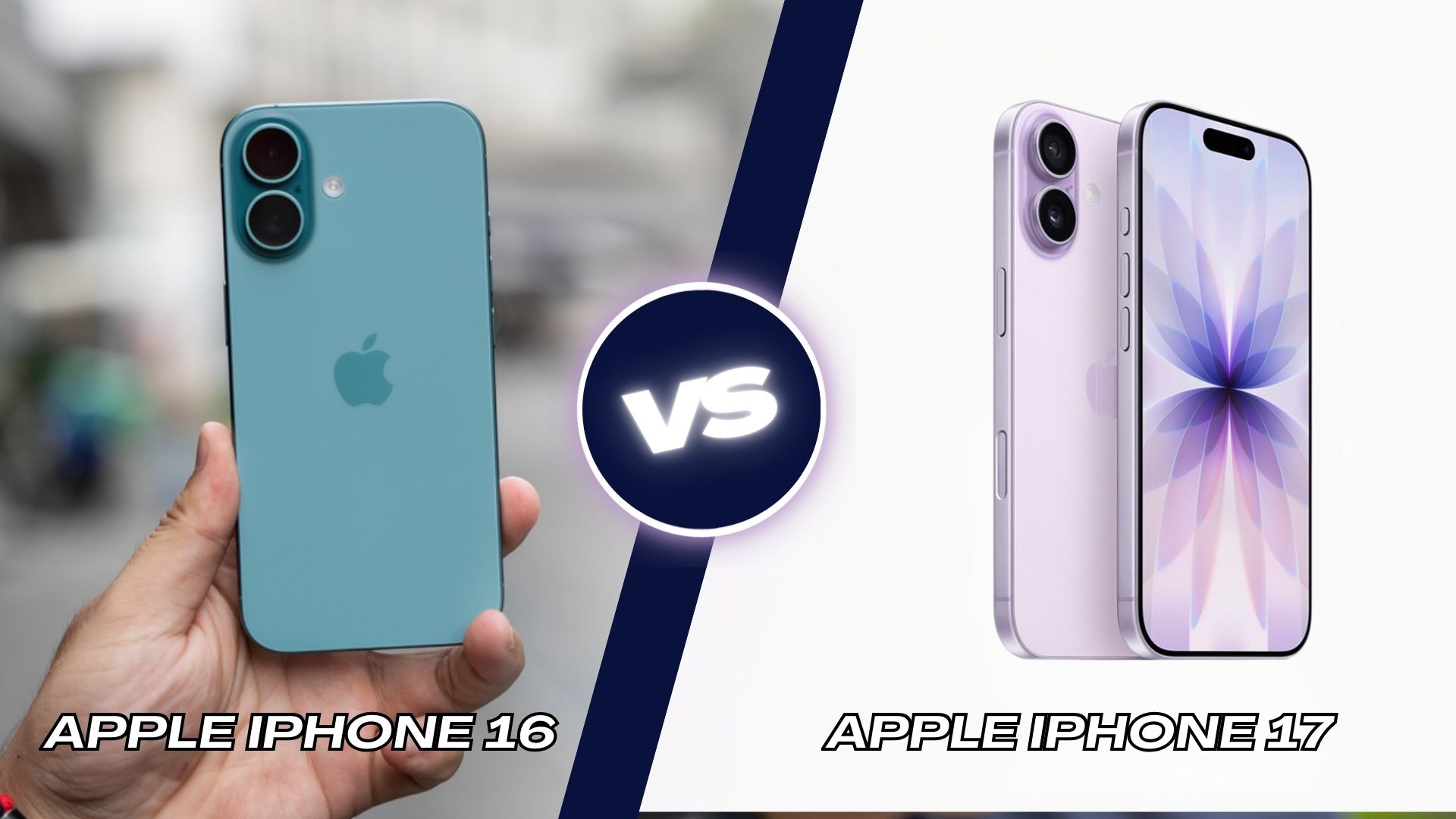So sánh iPhone 17 vs iPhone 16