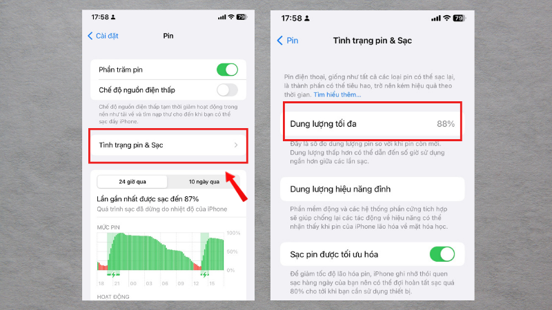 Vì sao cần kiểm tra pin iPhone đã thay chưa