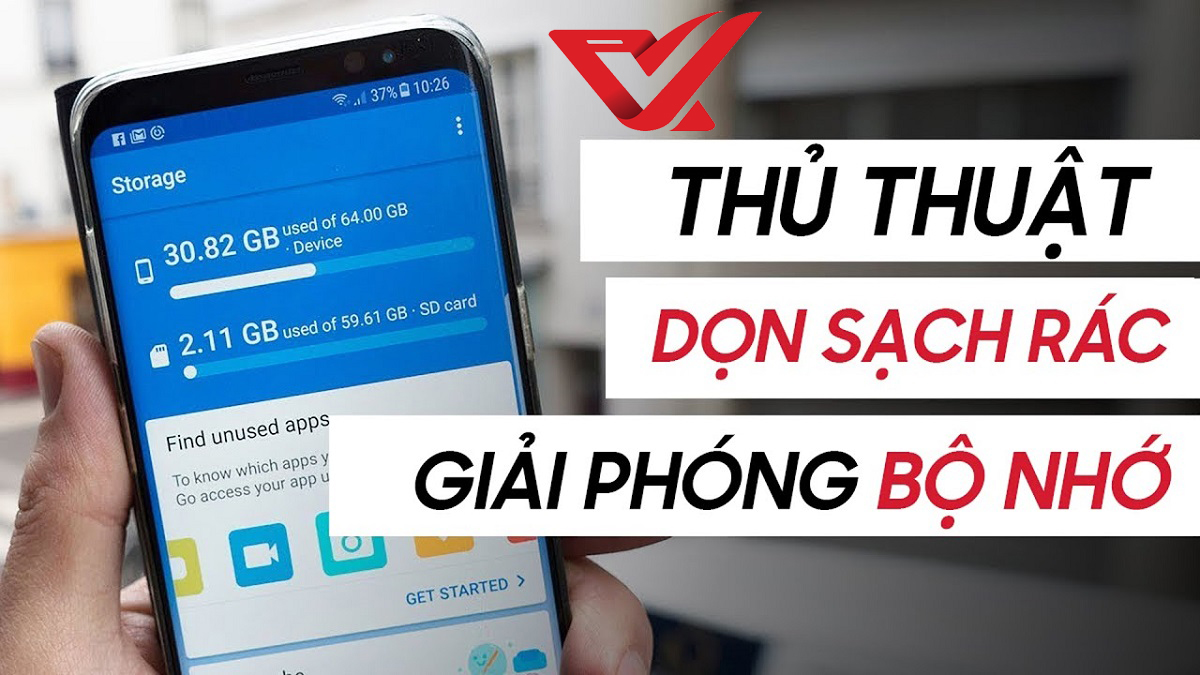 dọn rác điện thoại Samsung