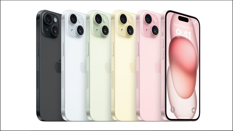 iPhone 15 Plus có mấy màu