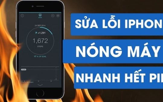 Nguyên nhân iPhone bị nóng và cách khắc phục hiệu quả