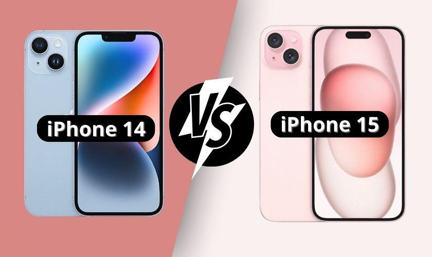 Điểm khác biệt của iPhone 14 và 15