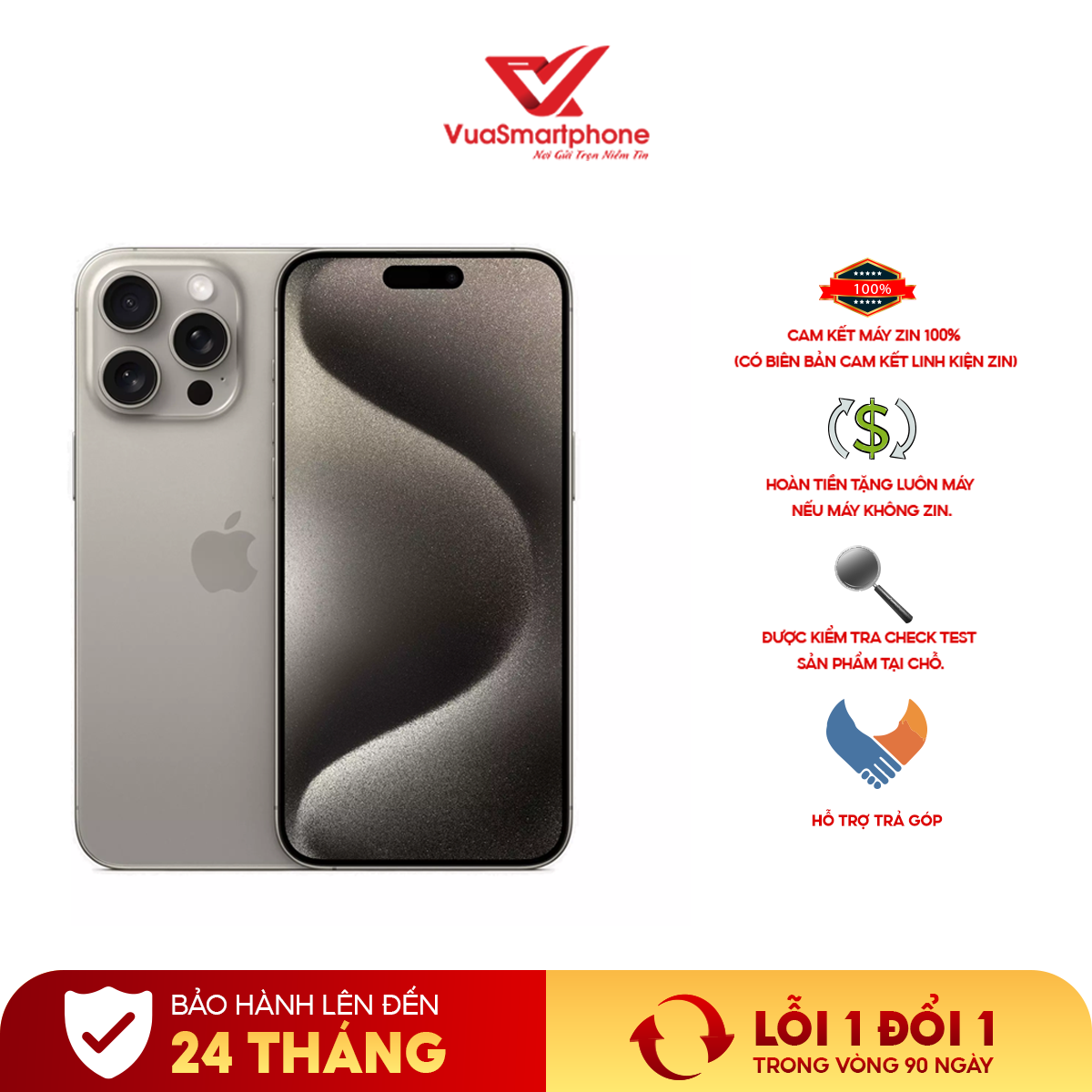 Điện thoại iPhone 15 Pro chính hãng Apple