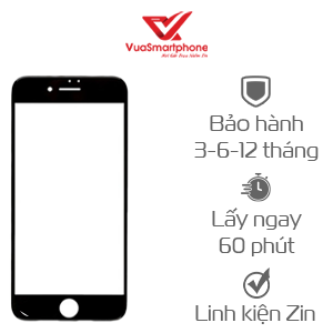 Ép kính iPhone 8 Plus chính hãng
