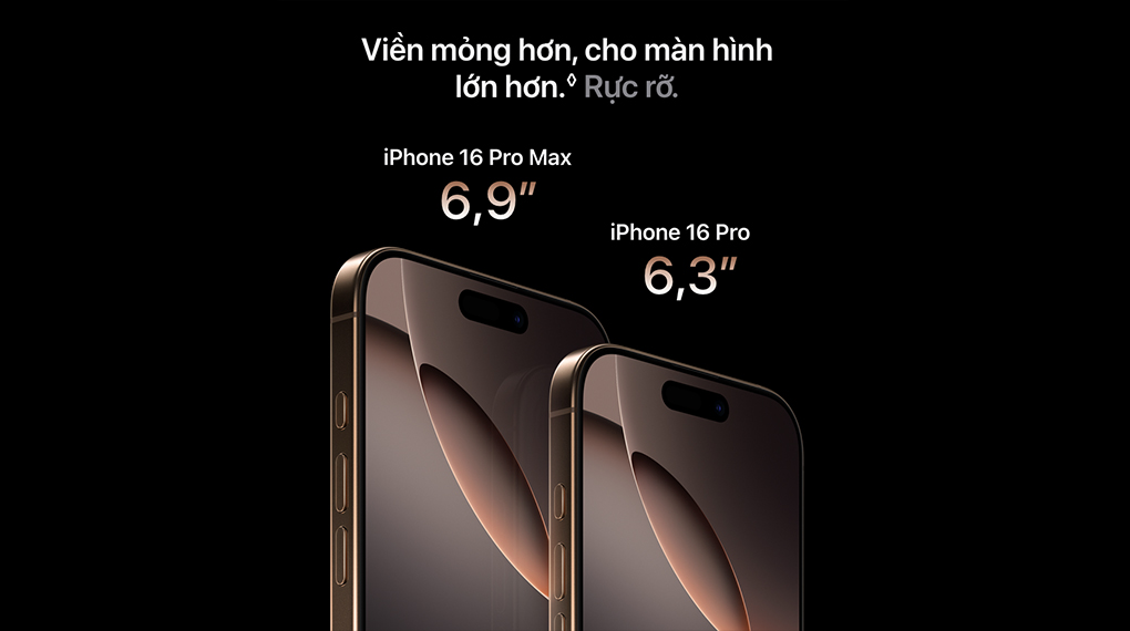 Thiết kế iPhone 16 Pro Max