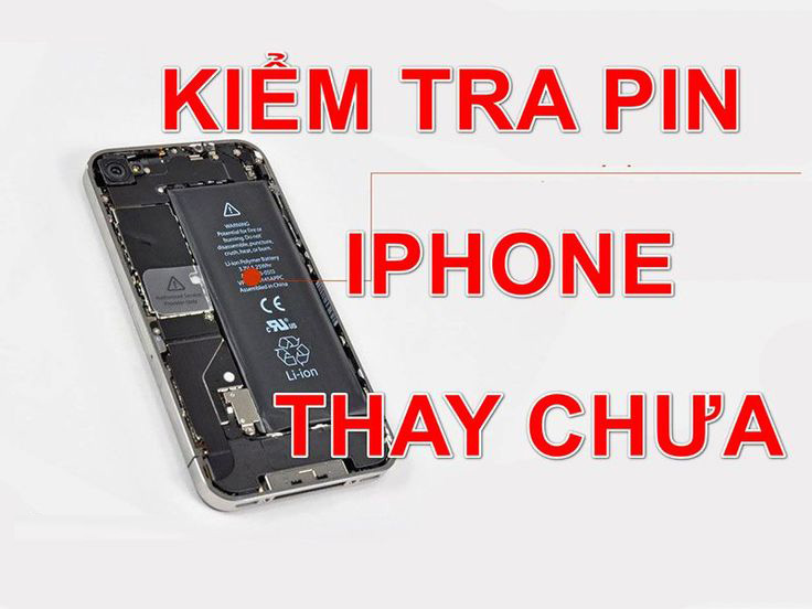 kiểm tra pin iphone đã thay chưa